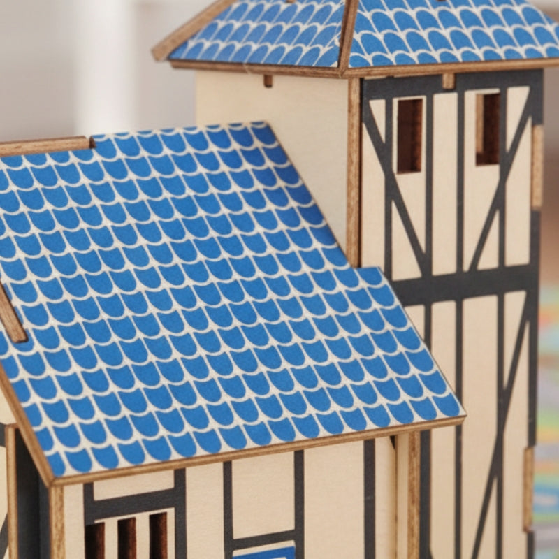 WesternFarmhouse – 3D Houten Bouwpuzzel Boerderij