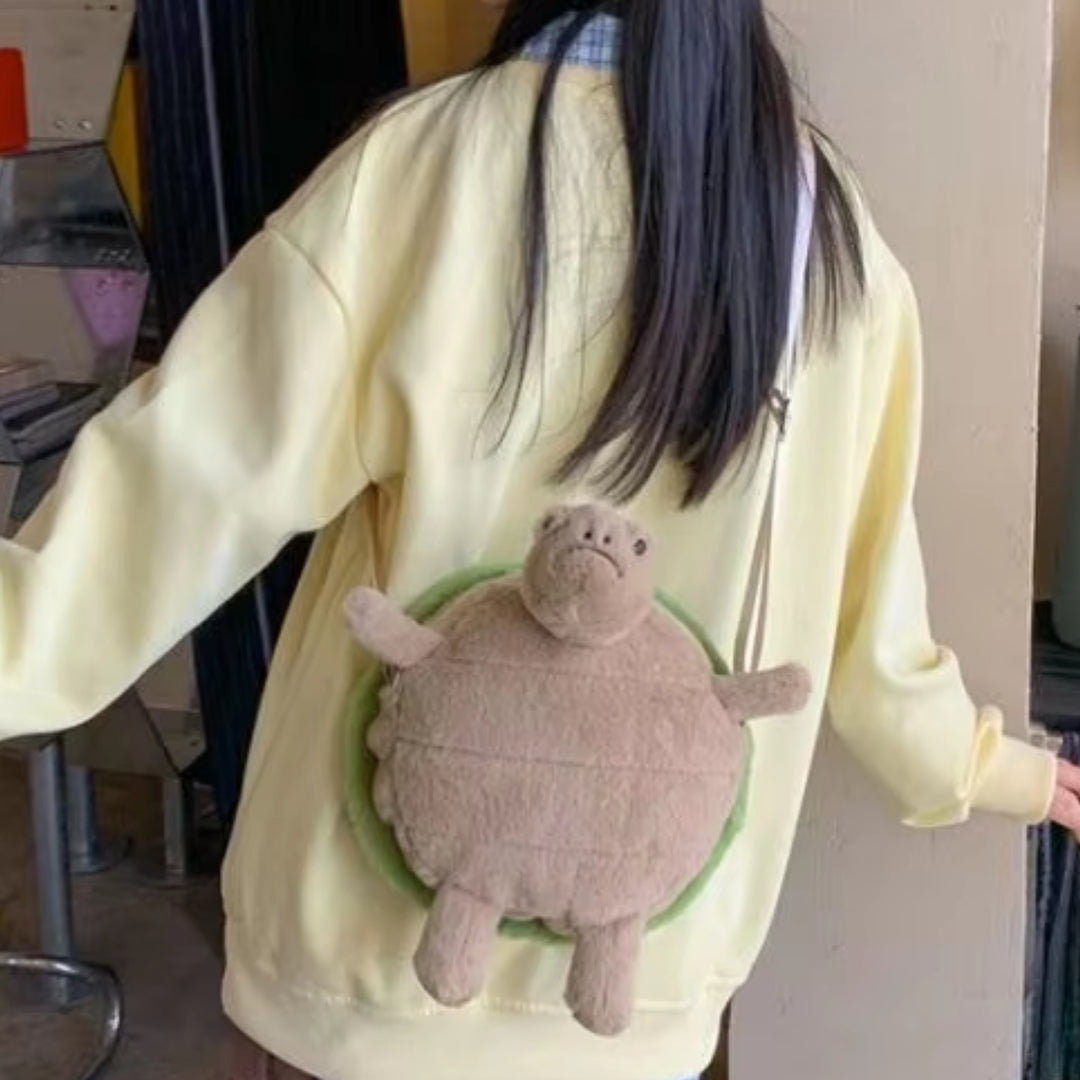 PetPurse – Pluche Dieren Schoudertasje: Puppy, Schaap & Schildpad
