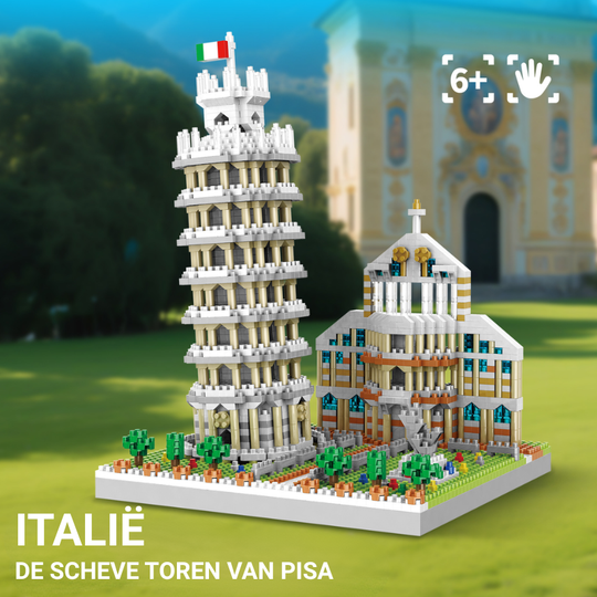 PisaIcon™ – Scheve Toren van Pisa Bouwset