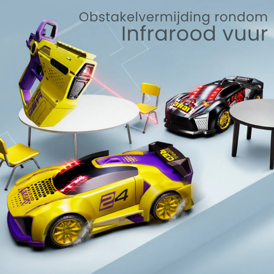 StuntRacer – RC Stuntauto met Schietspel