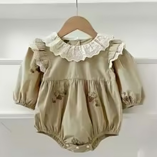 VintageLace – Set met Kanten Kraag