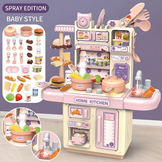 <font dir="auto" style="vertical-align: inherit;"><font dir="auto" style="vertical-align=" inherit>Ensemble de jouets de cuisine pour enfants, jouets de cuisine simulés pour la cuisine, cadeau d'anniversaire de bébé en gros</font></font>
