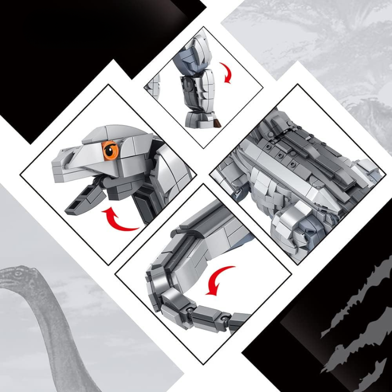 BrontoLegend™ – Brontosaurus Dinosaurus Bouwset