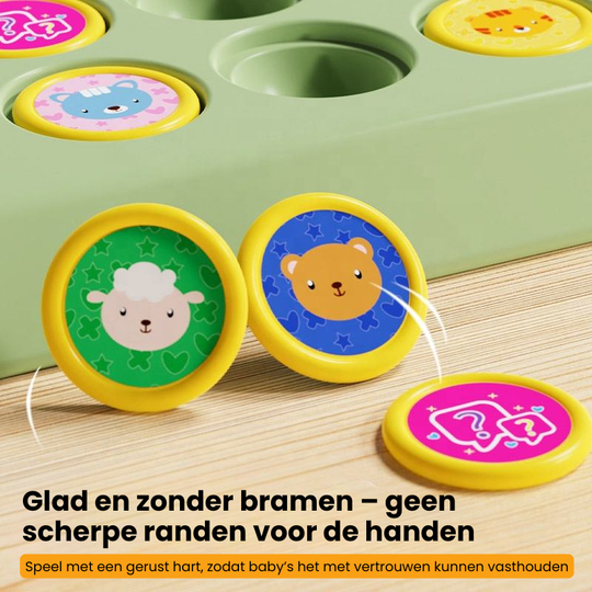 MindPlay – Pop-up Dieren & Flip Chess Geheugenspel