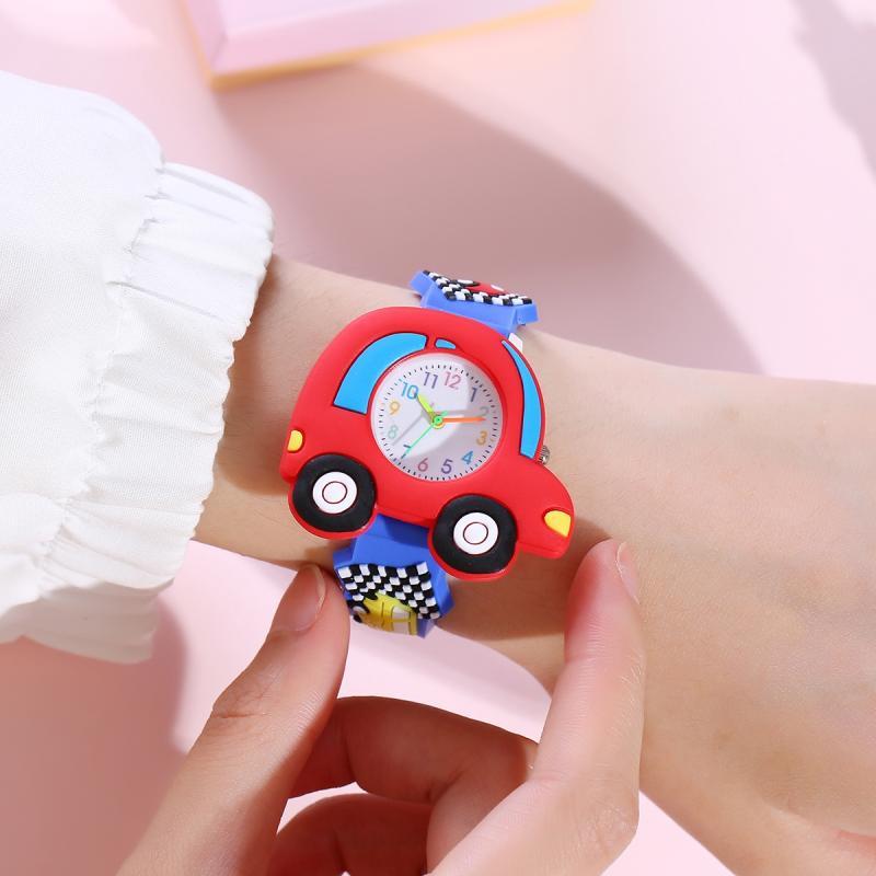 TurboTime™ ™ – 3D Raceauto Kinderhorloge – Stoer Tijdleer Accessoire