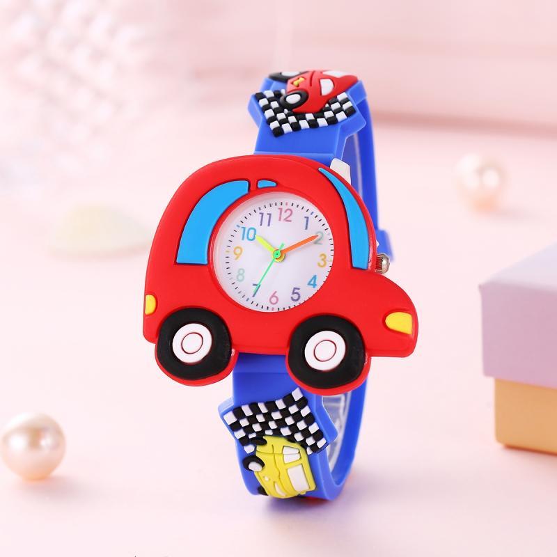 TurboTime™ ™ – 3D Raceauto Kinderhorloge – Stoer Tijdleer Accessoire