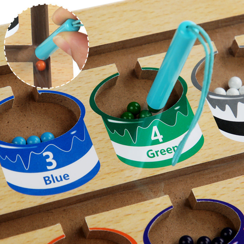 LabyColor™ – Montessori Kleur & Tel Labyrint