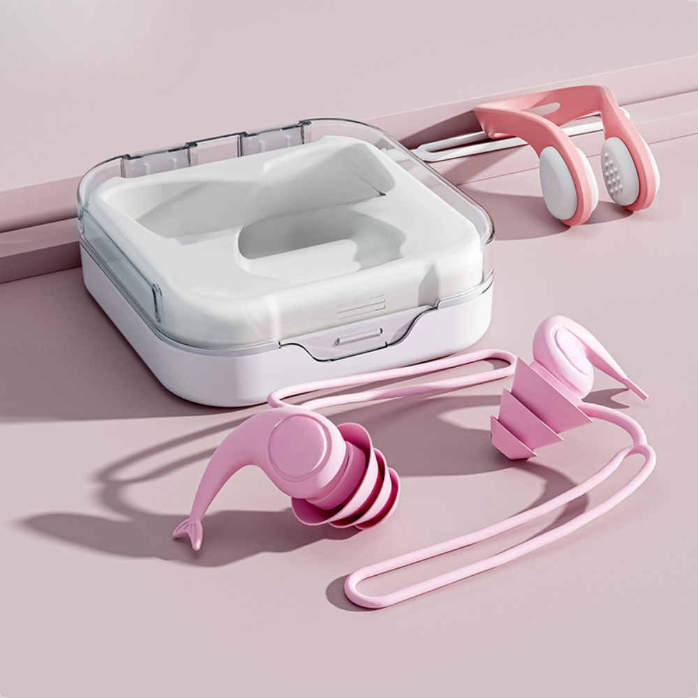 HydroSeal – Waterdichte Oordoppen en Neusklem Set