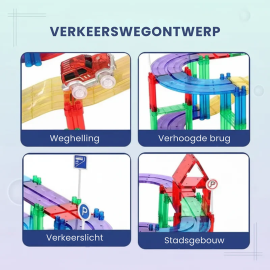 MagnaRoad – Magnetische Bouwset