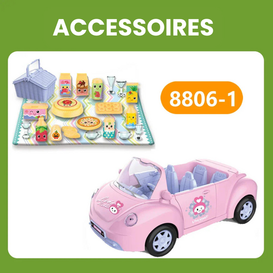 TinyVilla™ – 1:12 Poppenhuis Meubelpakket – Keuken & Dinette