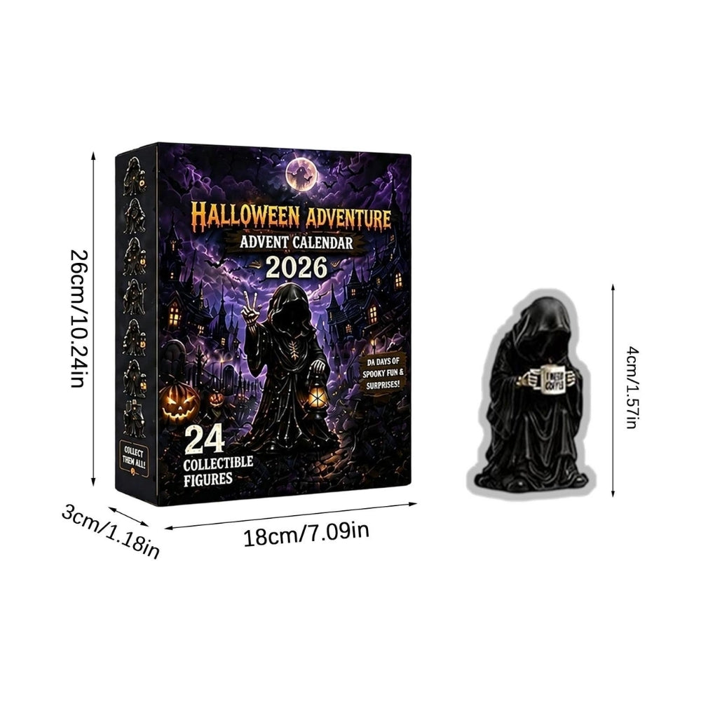 SpookyCountdown – Halloween Adventskalender met Figuren