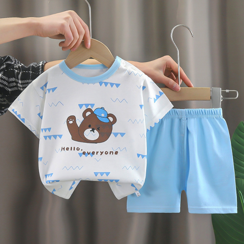 ActivePlay – Kinder Zomerset met T-shirt en Short
