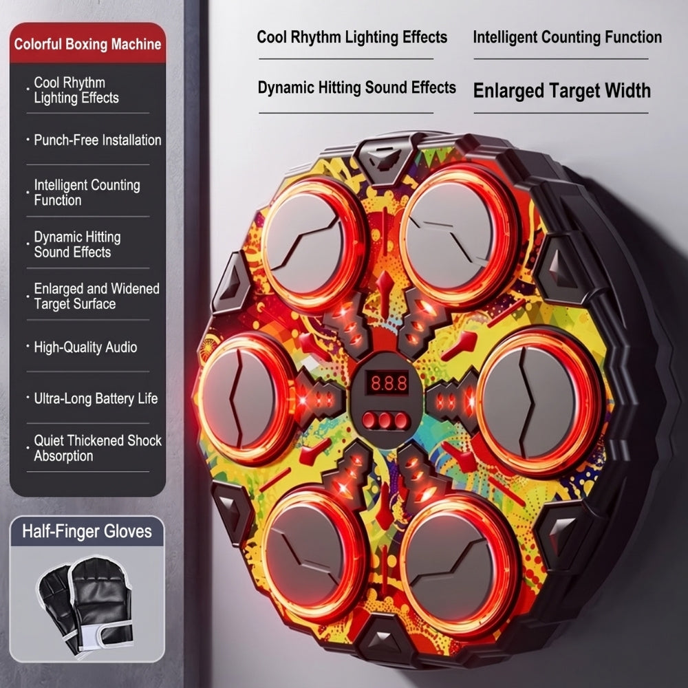 BoxingBeat – Interactieve Boksmachine met Licht en Ritme