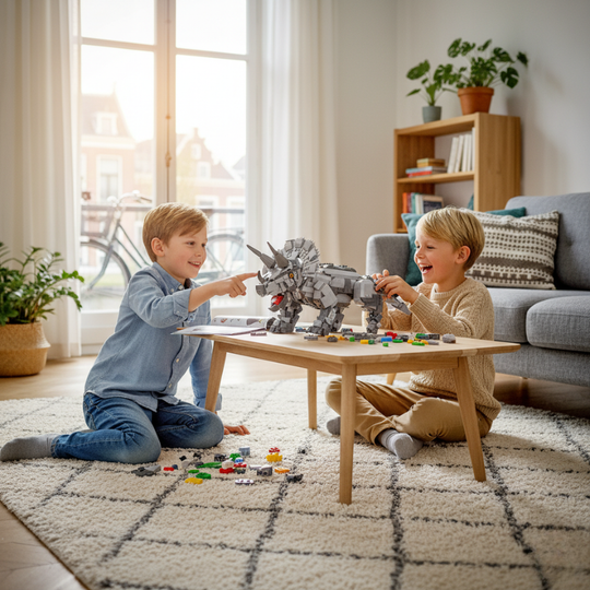 TriCeraSpark™ – Triceratops Dinosaurus Bouwset
