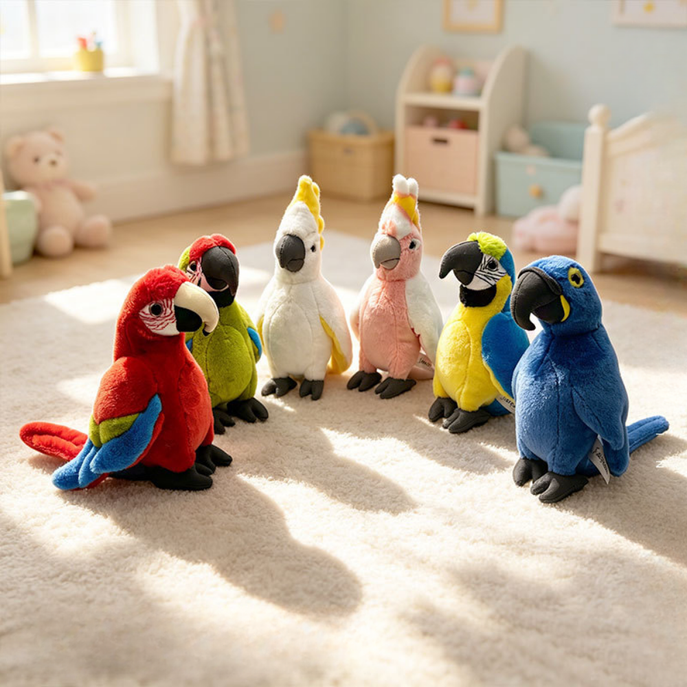 ParrotPal – Parrot Plush Toy