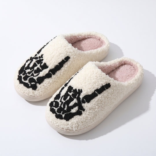 SpookStep – Pluizige Pantoffels met Halloweenmotieven