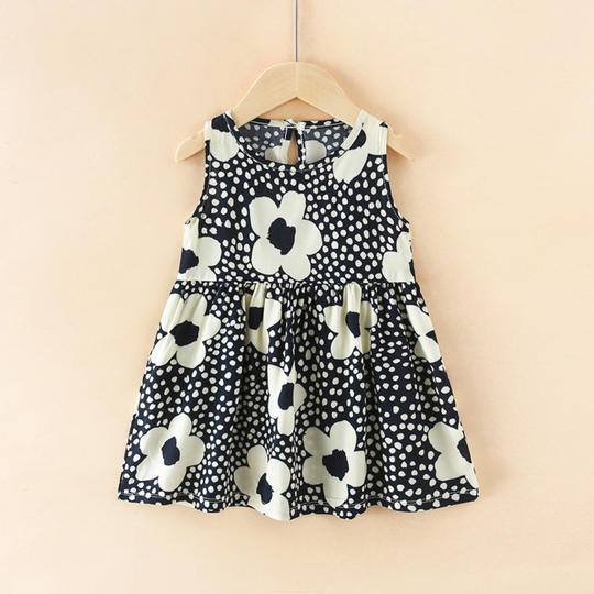 BloomBelle – Meisjes Zomerjurk zonder Mouwen