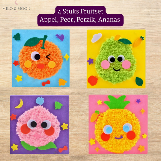 Milo & Moon - Creatieve Dieren Borduur-Kit