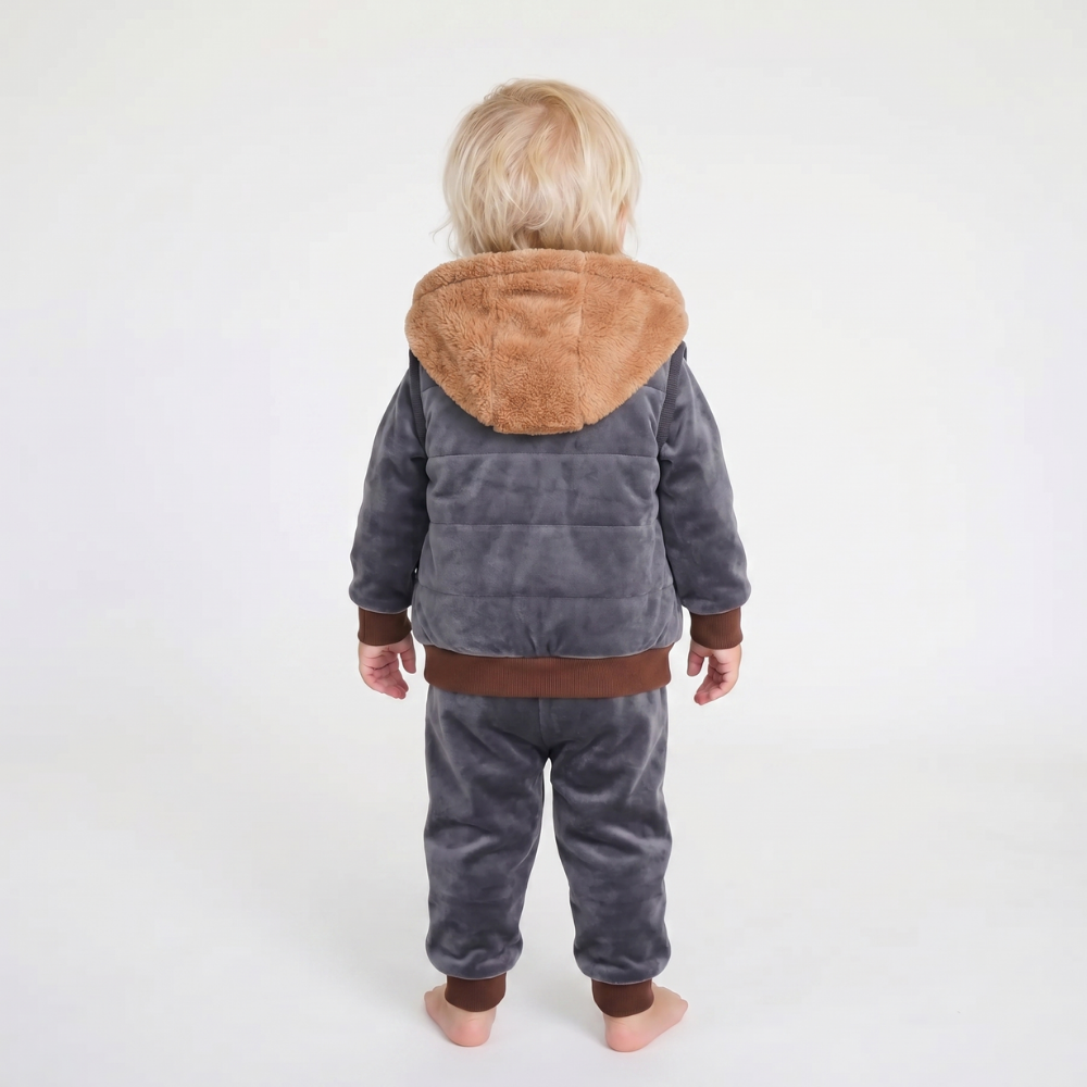 BearTracks – 3-Delige Baby Tracksuit Set