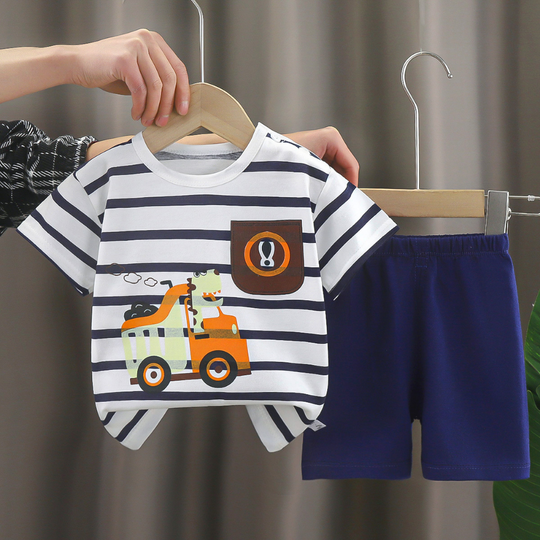 ActivePlay – Kinder Zomerset met T-shirt en Short