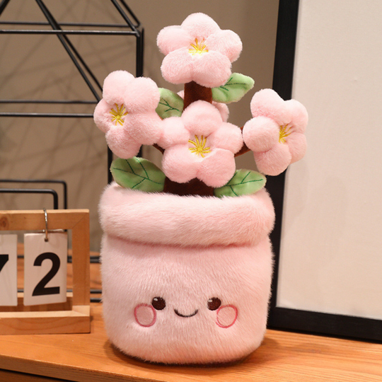 GardenBuddies – Pluche Bloemen en Paddenstoelen Decoratie
