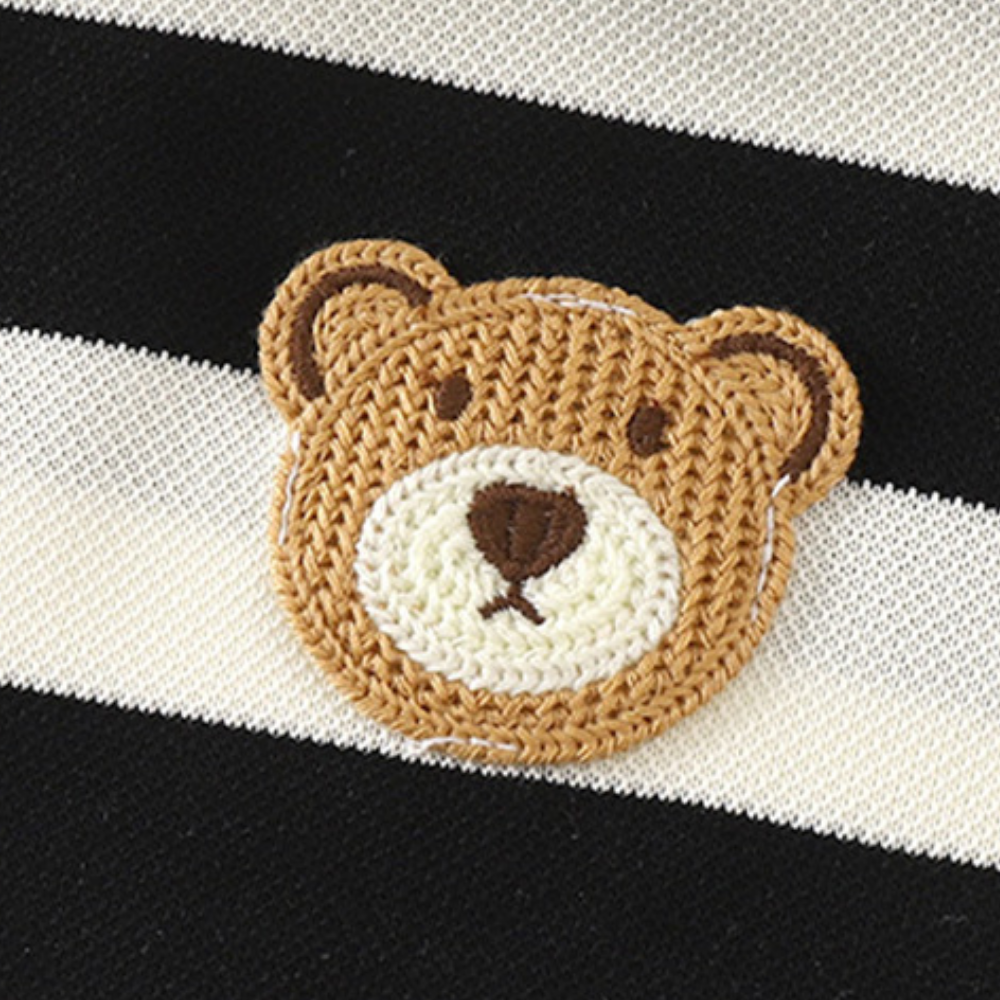 StripeBuddy – T-shirt en Shorts Set voor Jongens