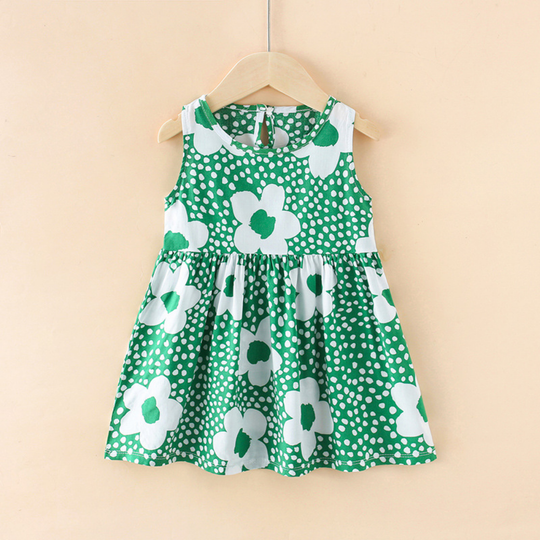 BloomBelle – Meisjes Zomerjurk zonder Mouwen