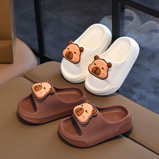 CapyCloud – Capybara Cartoon Kussenslippers