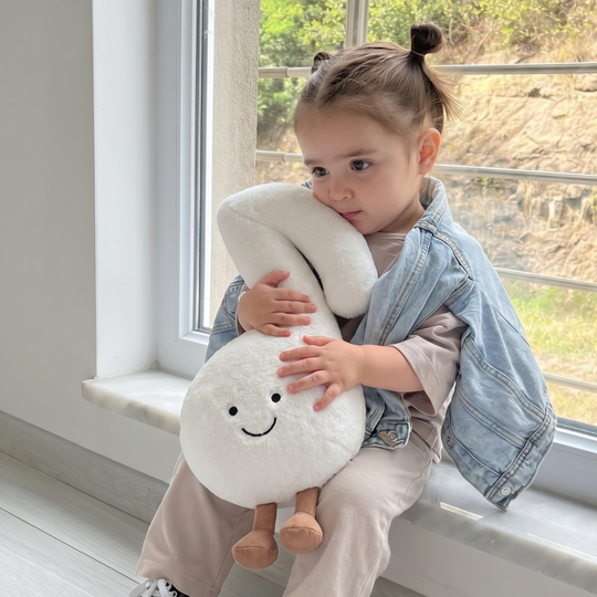NoteCuddle – Stemvork & Muzieknoot Knuffel van Zacht Pluche