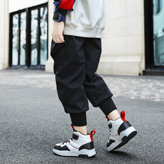 <font dir="auto" style="vertical-align: inherit;"><font dir="auto" style="vertical-align: inherit;">Chaussures de basket en cuir pour garçons, chaussures de sport pour enfants, baskets, chaussures pour enfants</font></font>