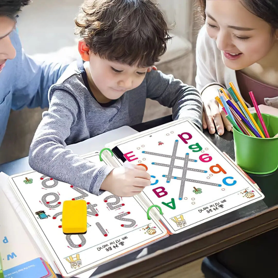 MiloLearn™ - Hergebruikbaar schrijfboek