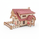 LittleRanchHouse – 3D Houten Bouwpuzzel Boerderijhuis