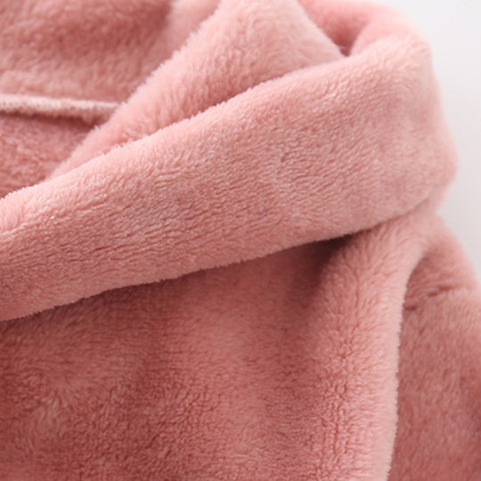 CozyNest – Warme Kinderbadjas met Capuchon