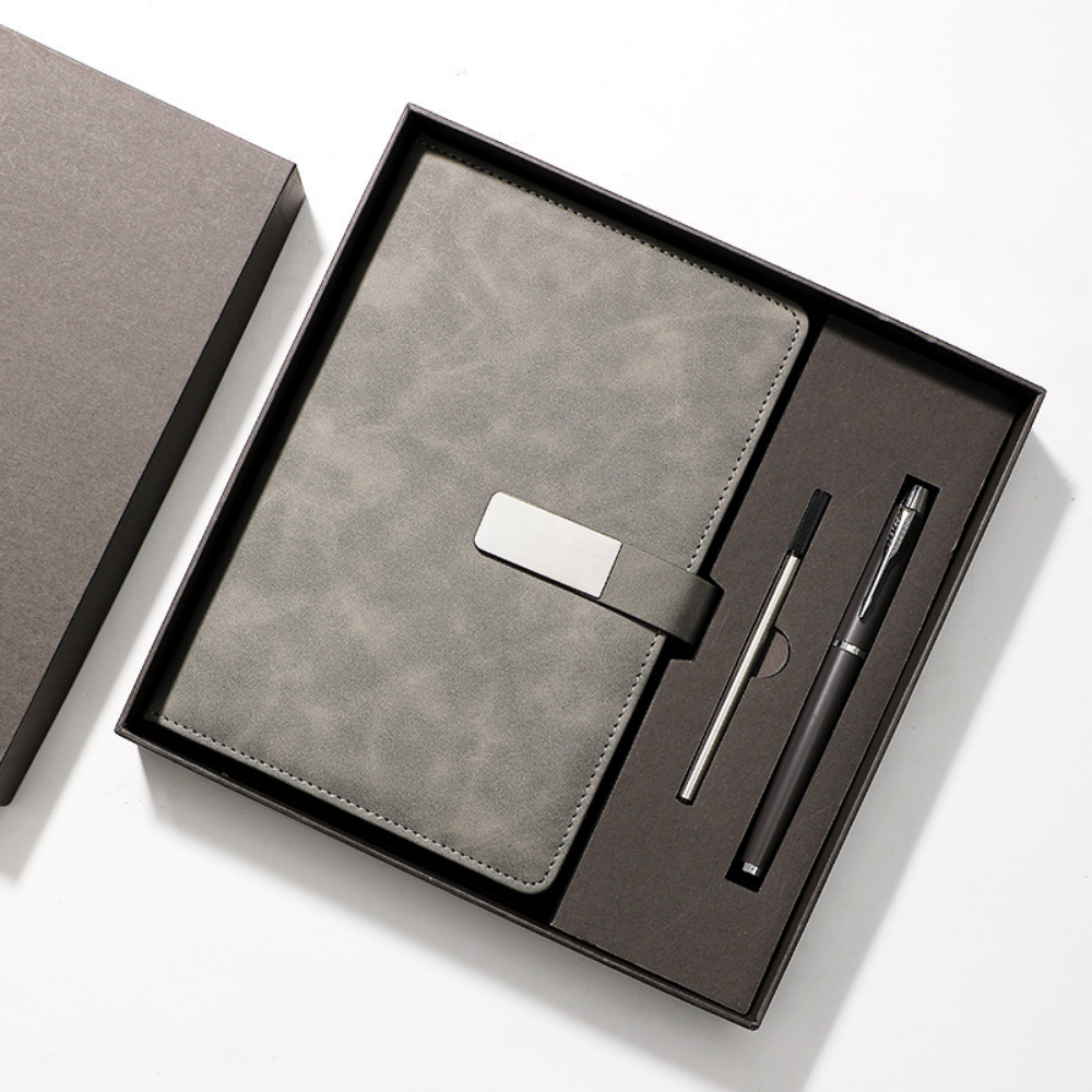 ModernLedger – A5 Business Notitieboek Cadeauset