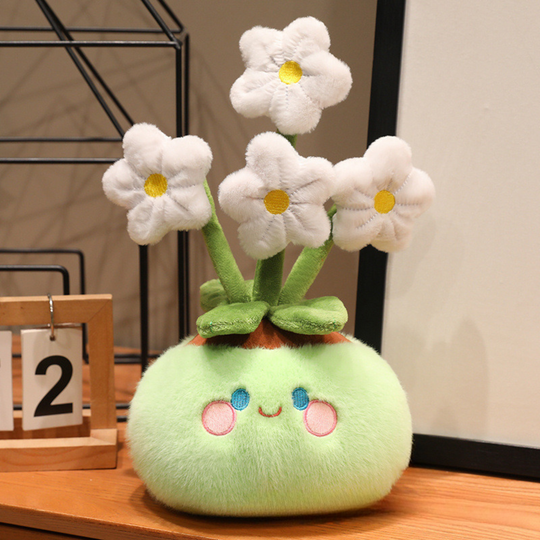 GardenBuddies – Pluche Bloemen en Paddenstoelen Decoratie