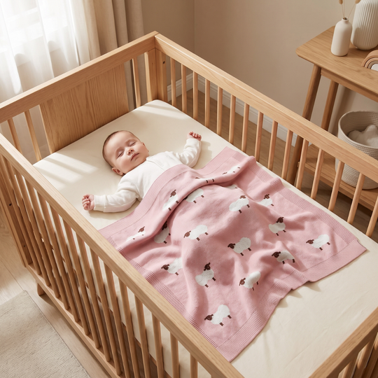 TenderWrap – Zachte Katoenen Babydeken – Comfort voor Elk Seizoen