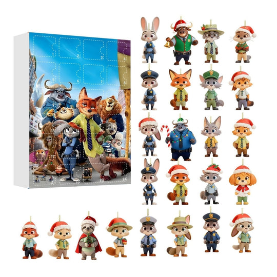 DierenCountdown – Adventskalender met Dierenkersthangers