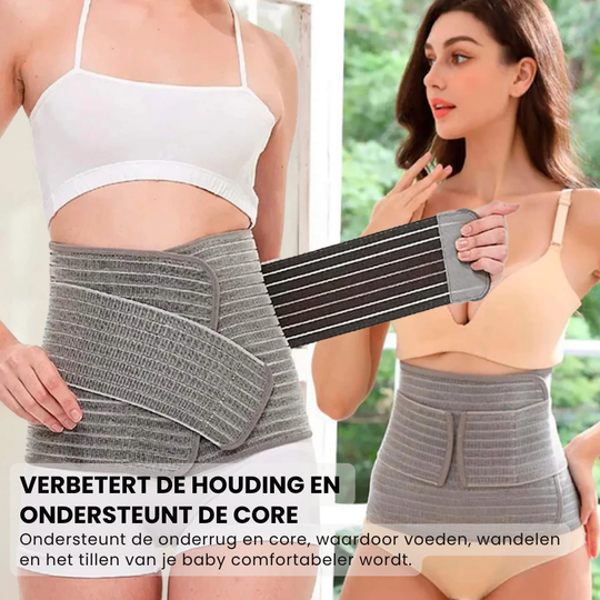MamaSupport – Postpartum Buikband met Compressie