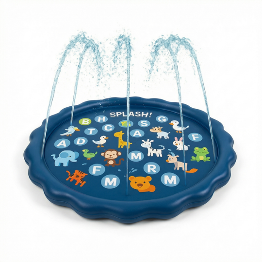 SplashPlay – Opblaasbare Splash Pad voor Baby’s en Peuters