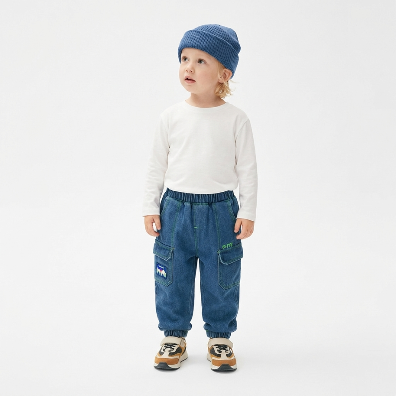 Ivar – Denim Cargo Jeans