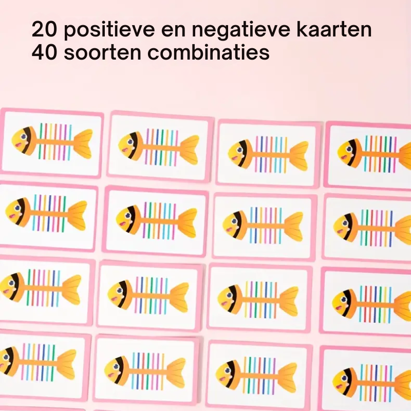 KleurenVis™ – Educatief - Montessori Kleur sorteer Spel van Hout