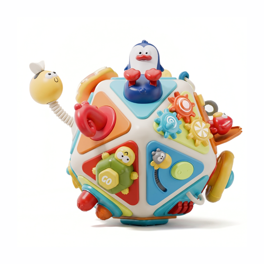 BusyCube – 20-in-1 Montessori Activiteitenkubus