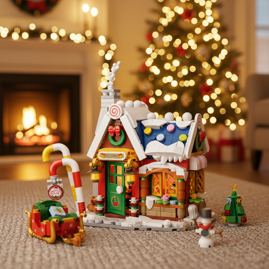 GingerBuild™ – 788-delige Kerst Gingerbread Huis Bouwset