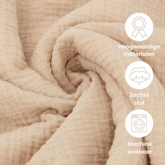 CozyBear – Warm & Ademend Baby Deken