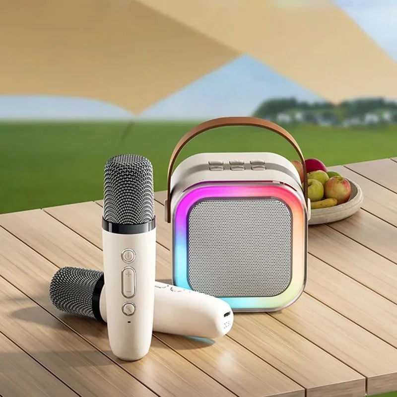 MelodyMates™ | Mini karaoke set - draadloze microfoons