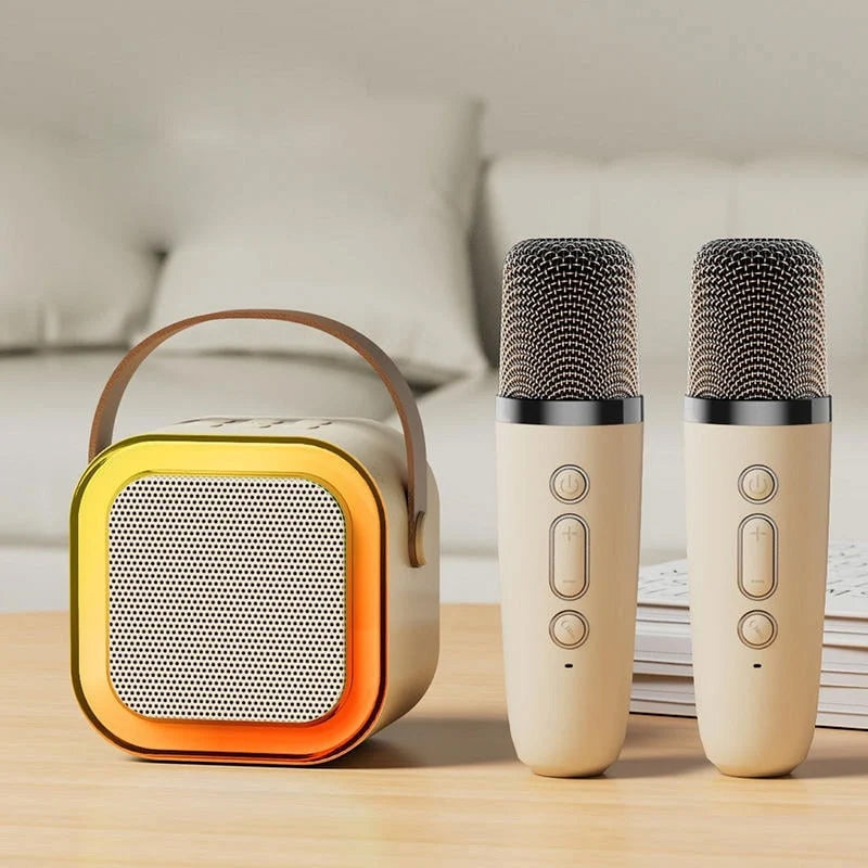 MelodyMates™ | Mini karaoke set - draadloze microfoons