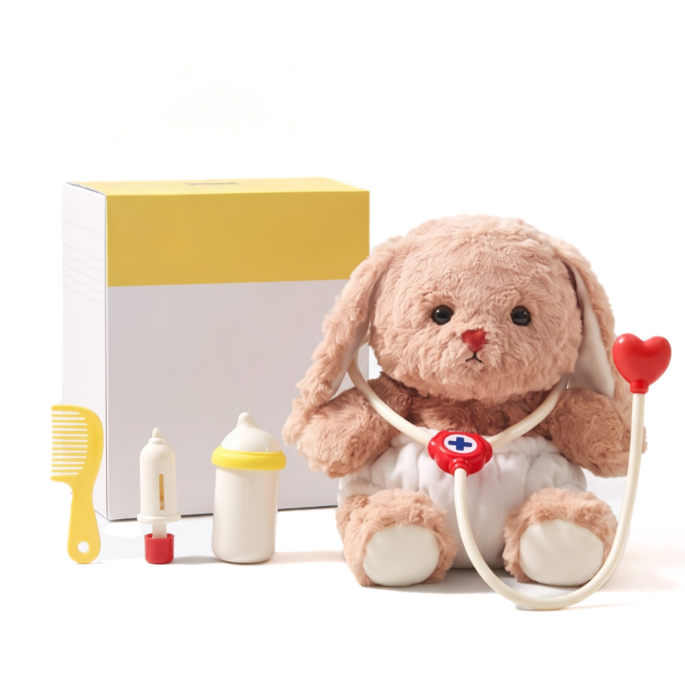 BunnyCare – Doktersset met Knuffel en Speelaccessoires