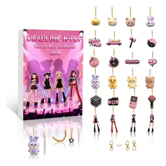PopCountdown – K-Pop Adventskalender met Acrylhangers