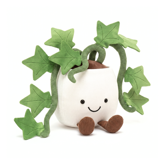 IvyCuddle – Klimop Plant Knuffel in Pot