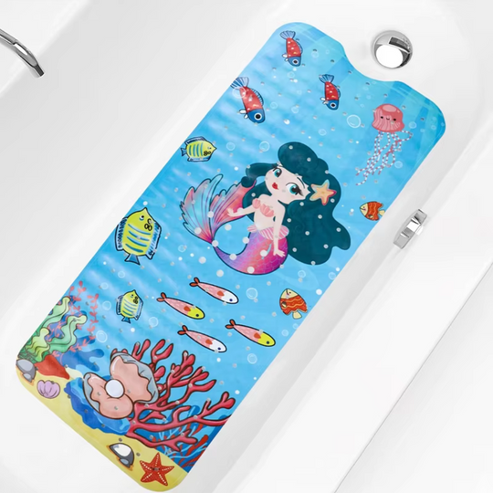 Antislip Zeemeermin Badmat voor Kinderen – MermaidSplash™